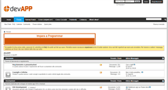 Desktop Screenshot of forum.devapp.it